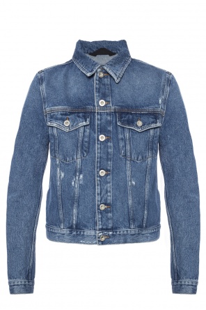 'de-velvet giacca' jacket with tears, zdjęcie 1 'de-velvet giacca' jacket with tears od Diesel